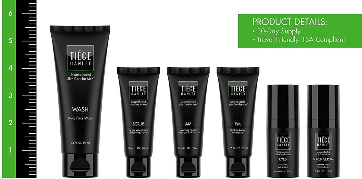 Tiege Hanley Level 3 kit for men – complete anti-aging facial care system UAE