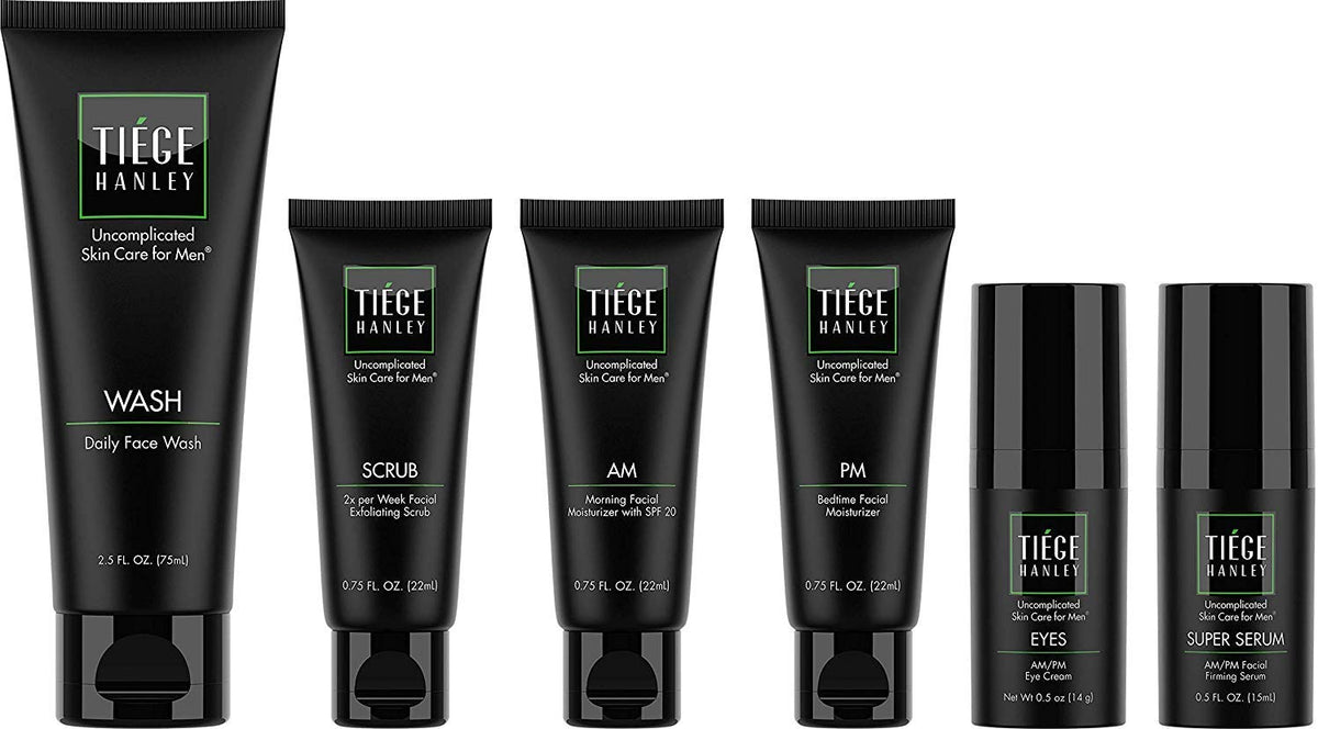 Tiege Hanley Advanced Anti-Aging Routine for men – 6 piece 30-day kit