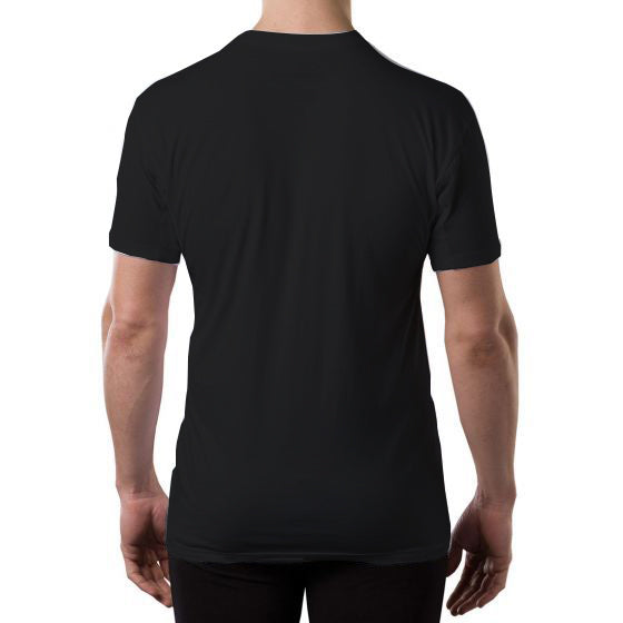 Back view black Sweat-Proof Original Fit Crewneck for men
